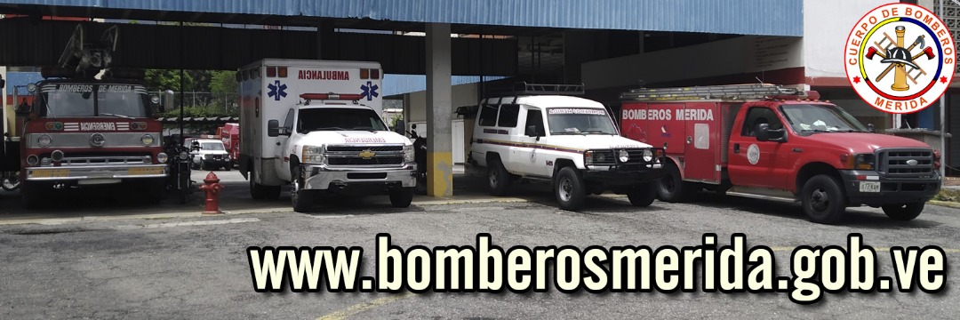 Bomberos del Estado Bolivariano de Merida banner