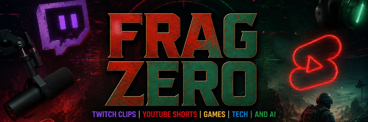 FragZero's profile banner image
