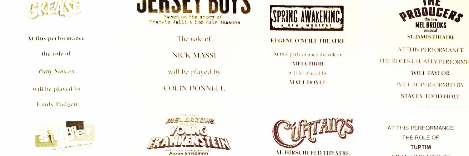 Bway Understudies banner