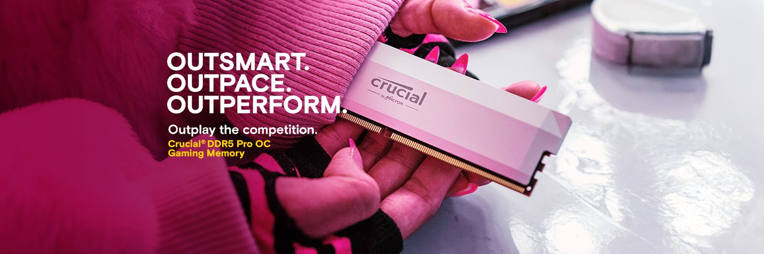 Crucial Memory's banner