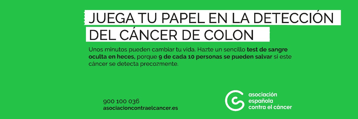 Asociación Española Contra el Cáncer banner