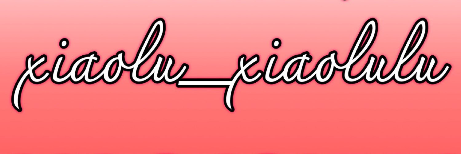 xiaolu_xiaolulu's profile banner image