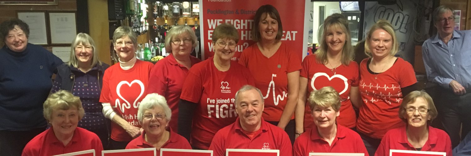 BHF Pocklington banner