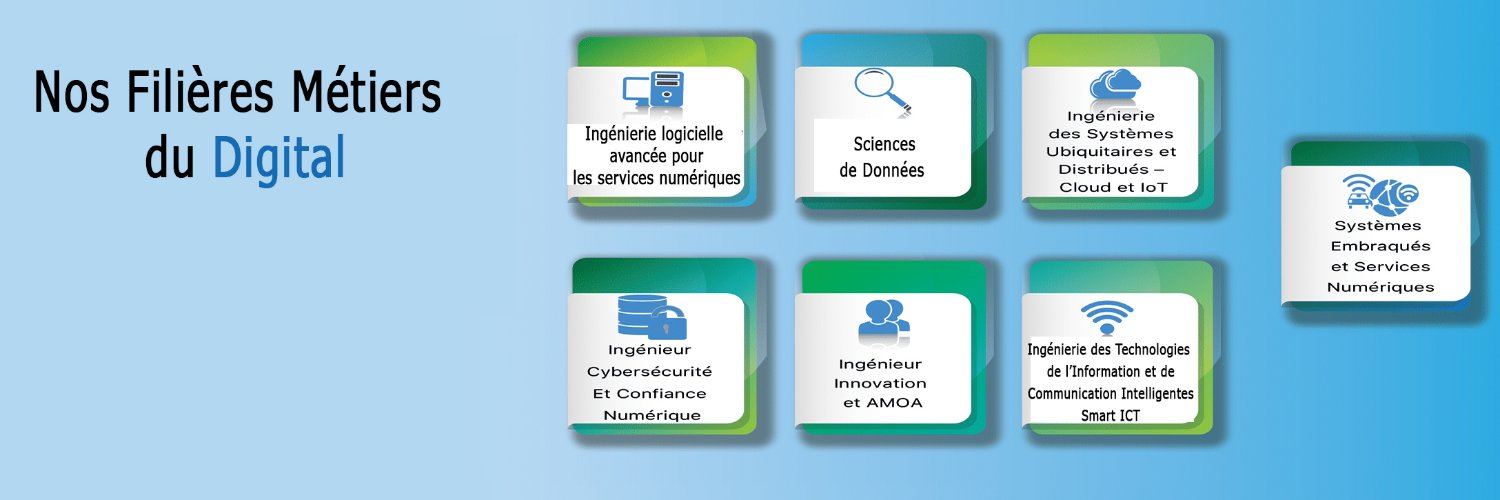 Institut National des Postes et Télécommunications banner