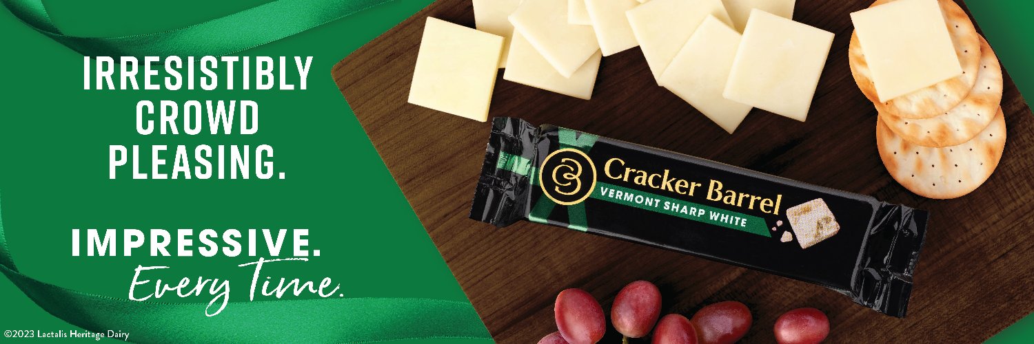 Cracker Barrel Cheese banner