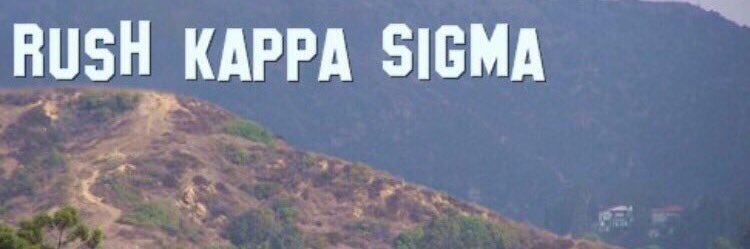 Kappa Sigma SRU banner