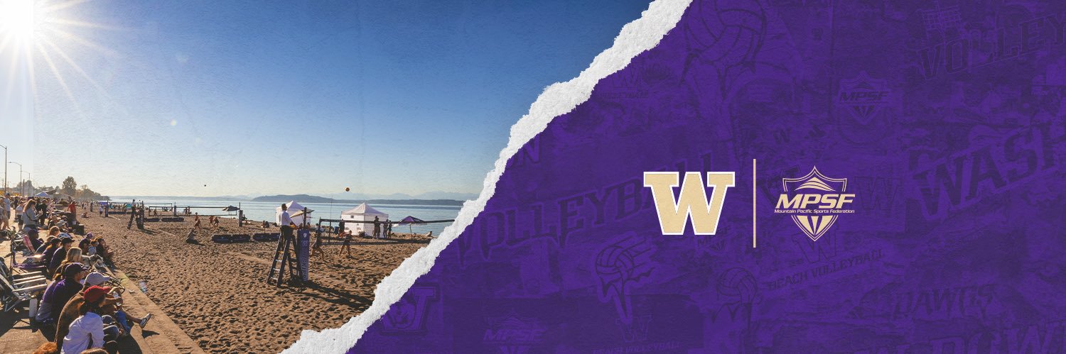Washington Beach Volleyball banner