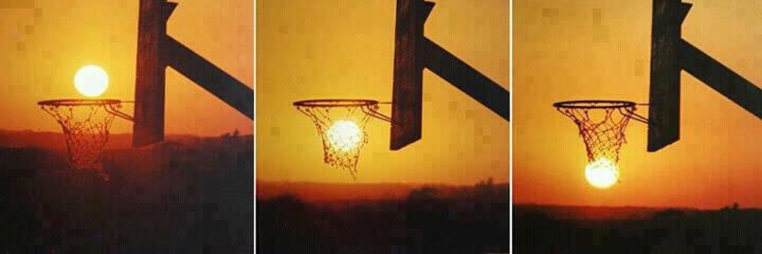 Sunset Hoops banner