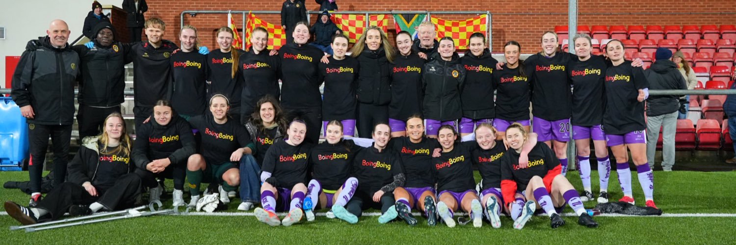 Partick Thistle Women's FC banner