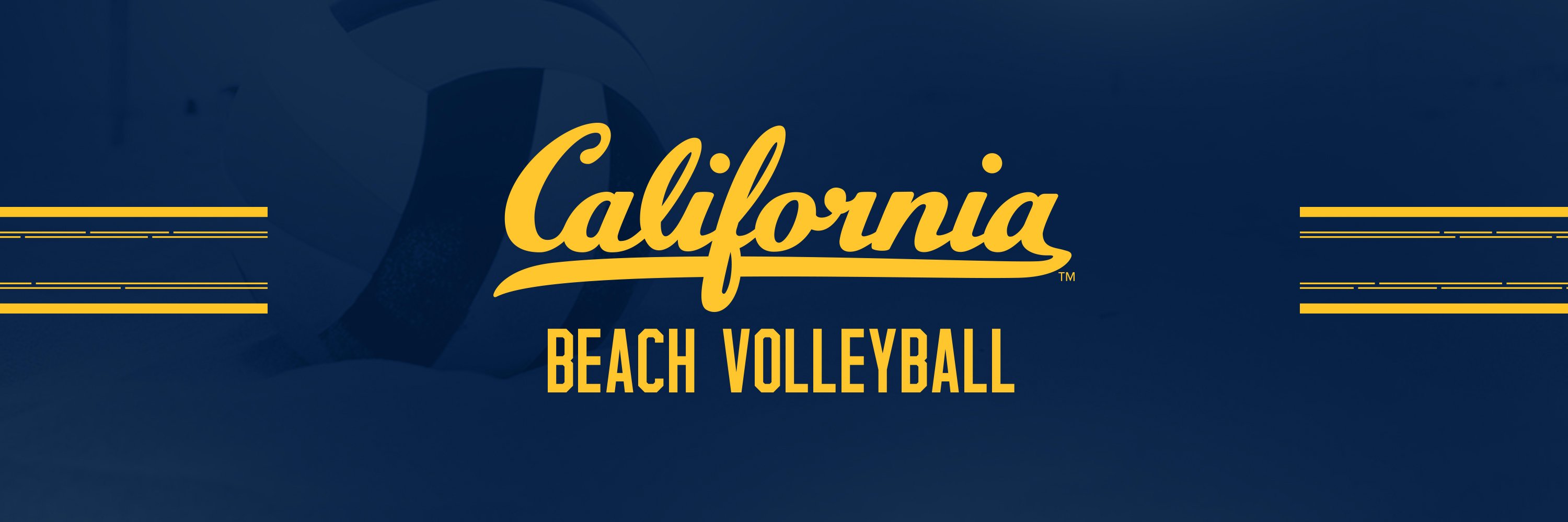 Cal Beach Volleyball's banner