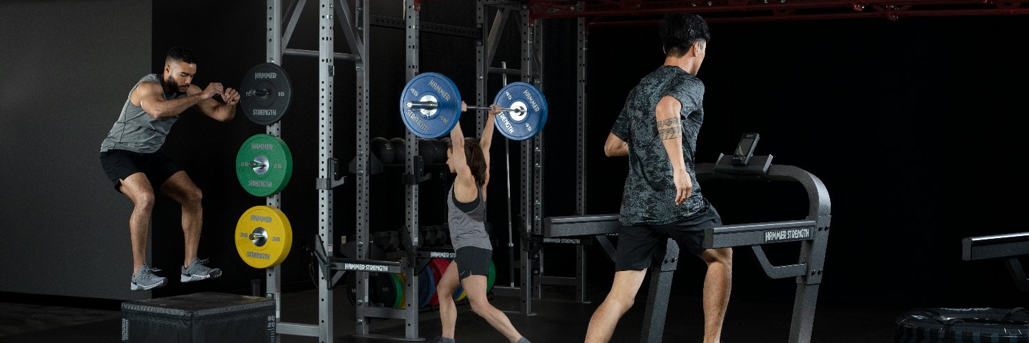 Hammer Strength banner