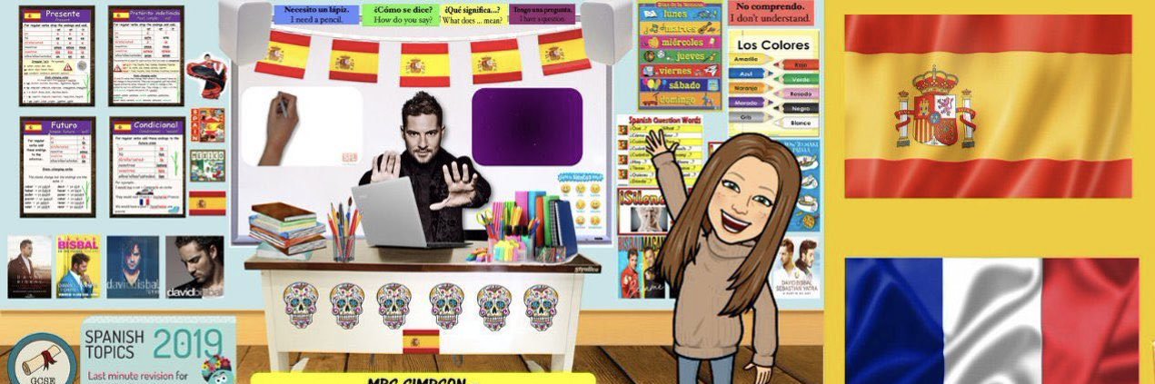 Mrs Simpson MFL 🇪🇸🇫🇷 banner