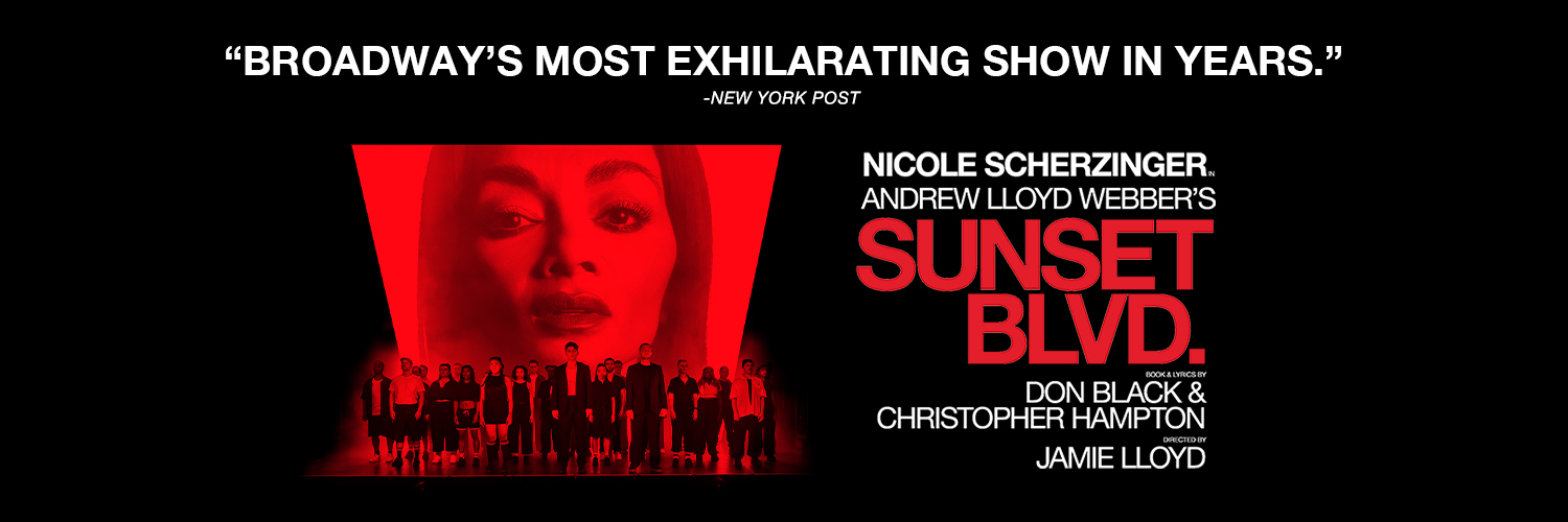 Sunset Blvd.'s banner