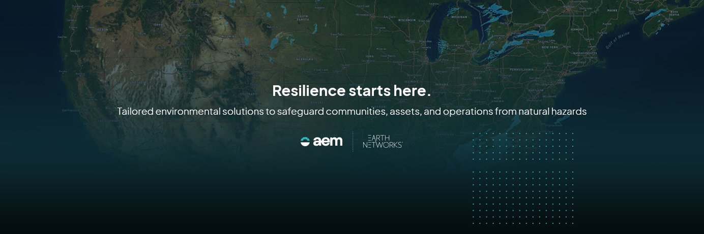 Earth Networks banner