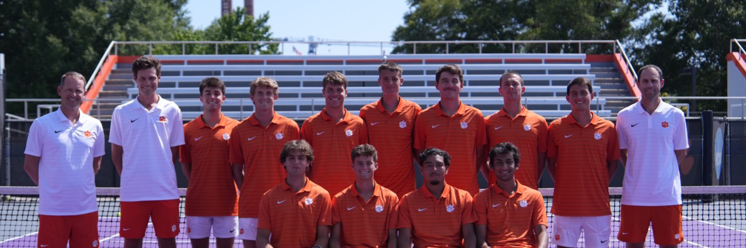 Clemson Men's Tennis's banner