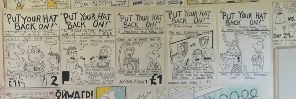 The Satirical Stag banner