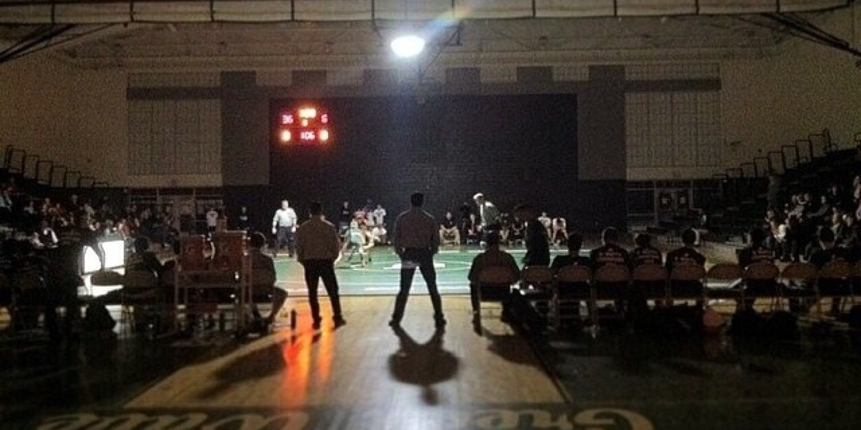 LB WRESTLING banner