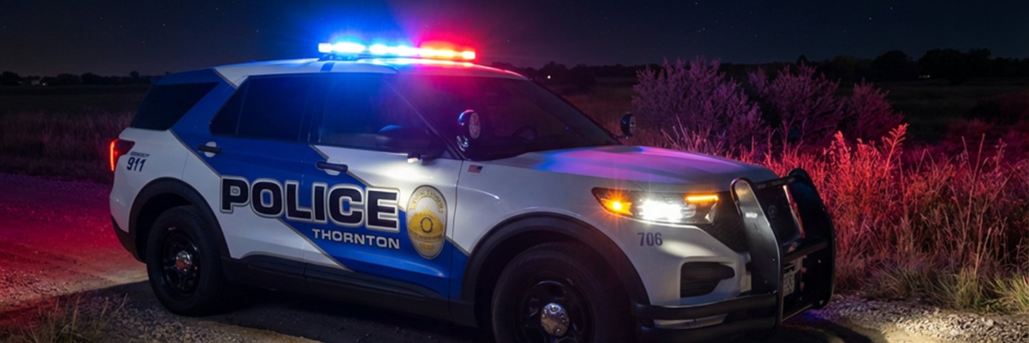 Thornton Police Dept banner