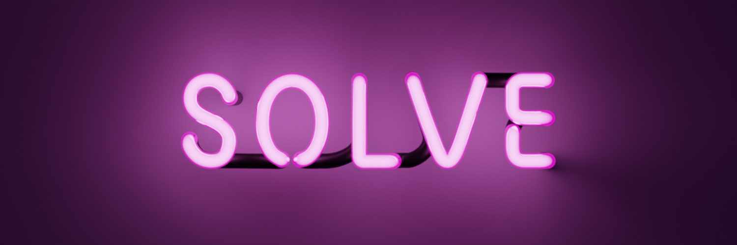 Solve banner