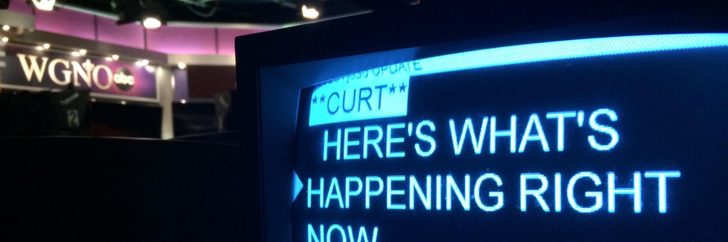 Curt Sprang WGNO-TV banner