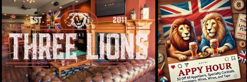 threelionspub's profile banner image
