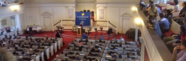 Cambridge Forum banner