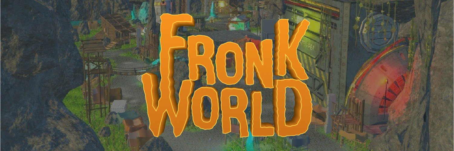 Fronk World (💙,🧡) banner