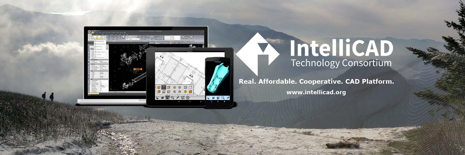 IntelliCAD's profile banner image