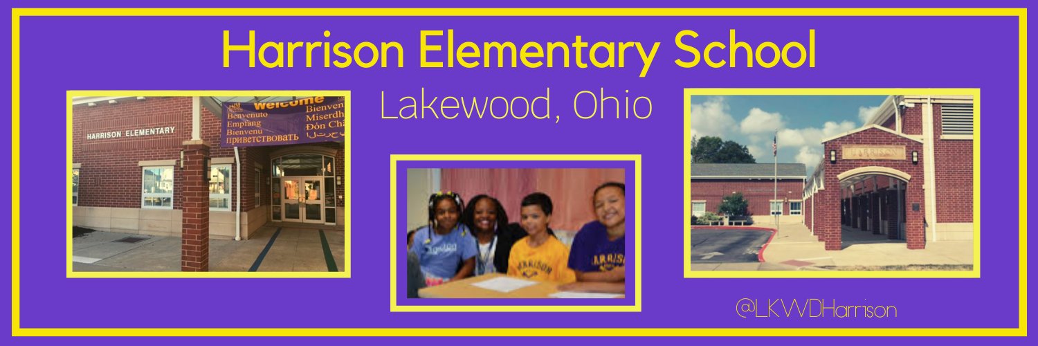 Harrison Elementary School banner