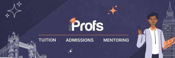 TheProfsTuition Profile Banner