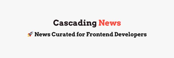 CascadingNews Profile Banner