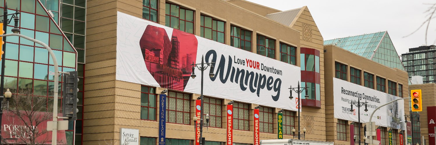 Portage Place banner