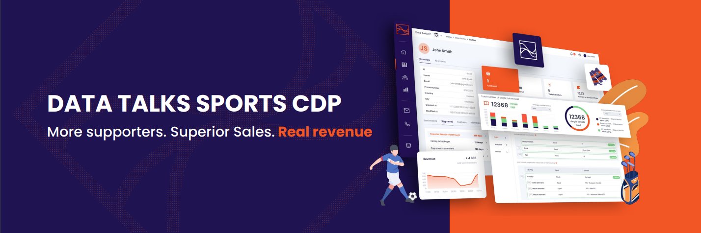 Data Talks CDP - Sports Customer Data Platform banner