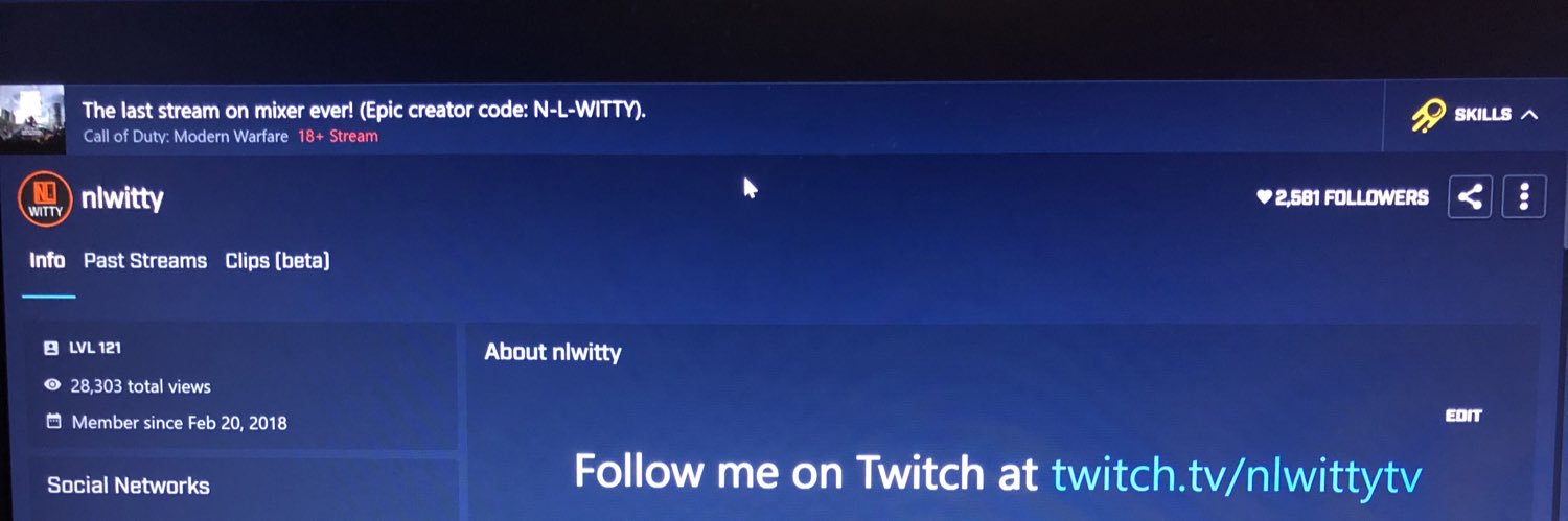 nlwitty's profile banner image