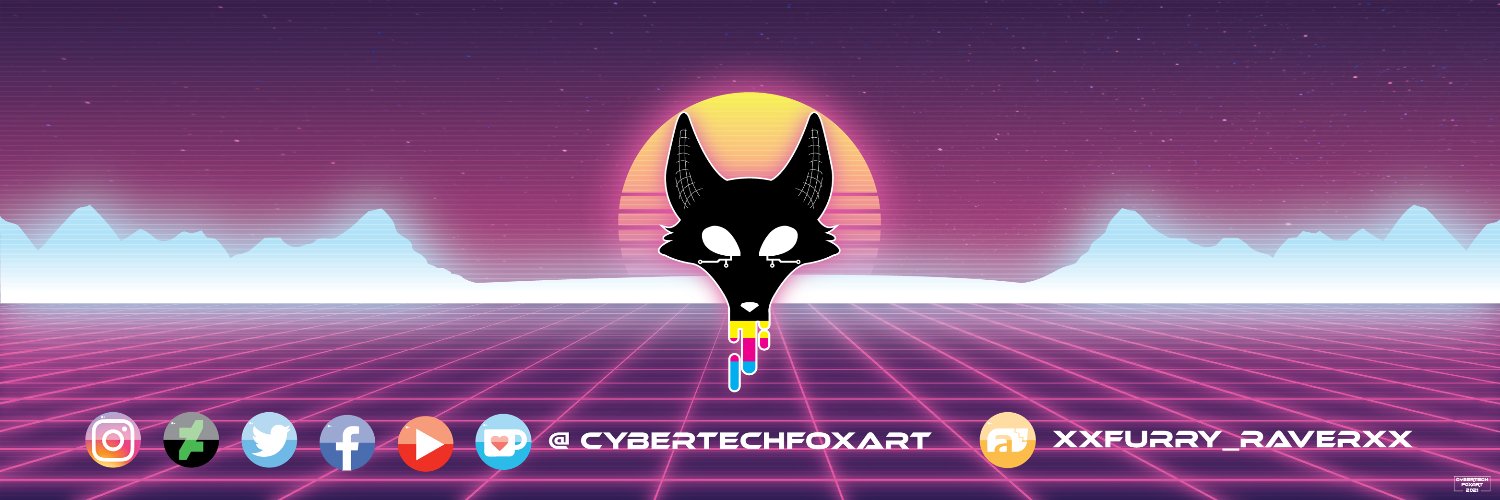 CybertechFoxArt's profile banner image