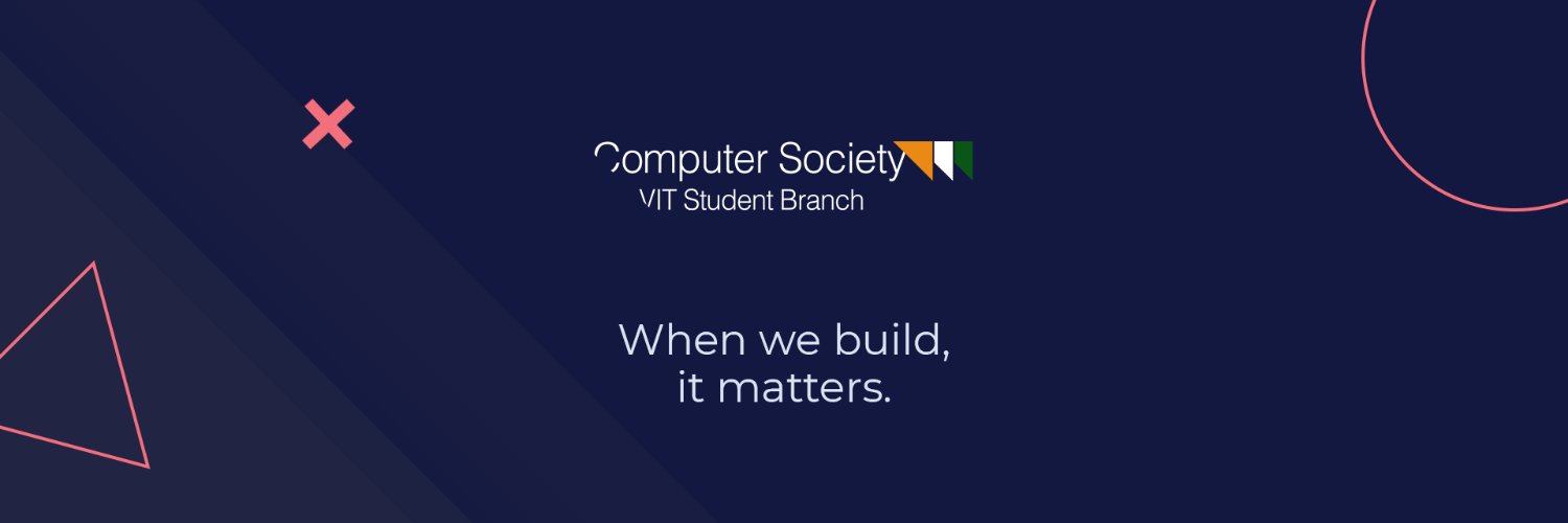 Computer Society of India - VIT Chapter banner
