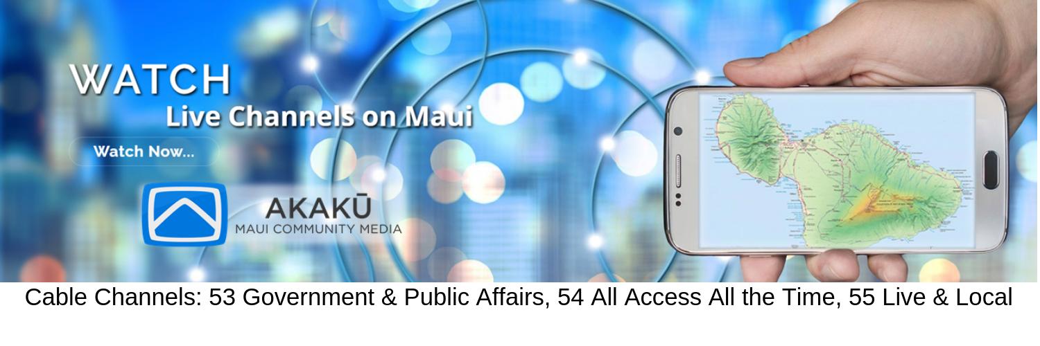 Maui Community Media banner