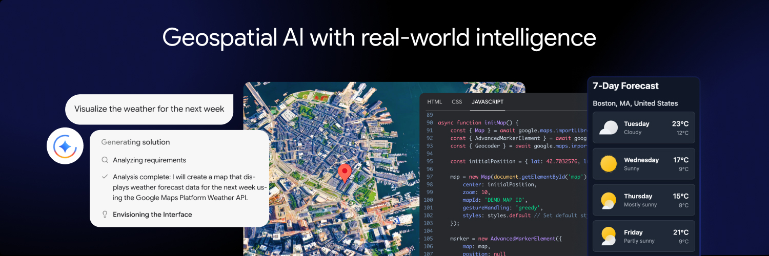 Google Maps Platform banner