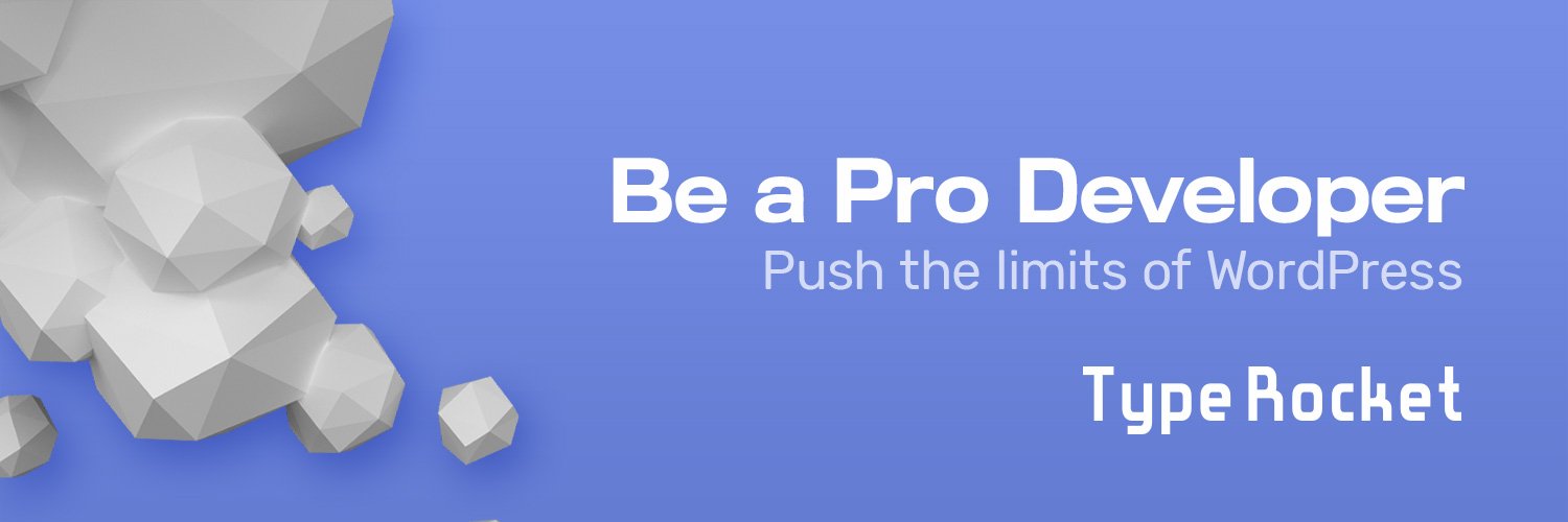 TypeRocket's profile banner image