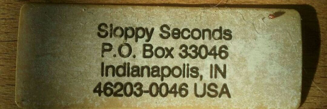 Sloppy Seconds banner