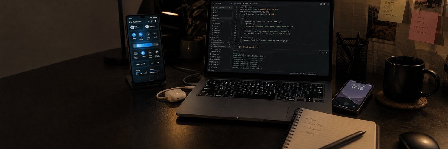 shree_code's profile banner image