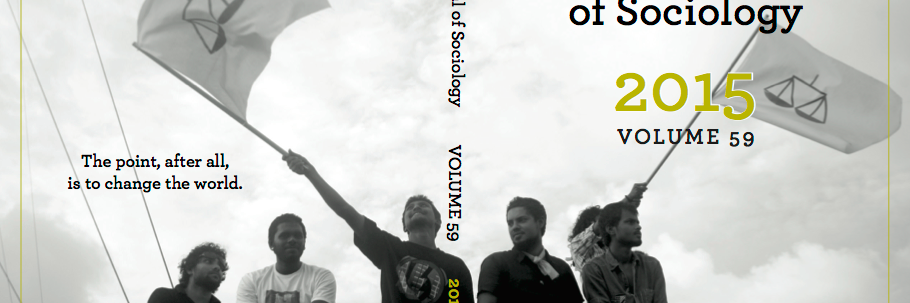 Berkeley Journal of Sociology banner