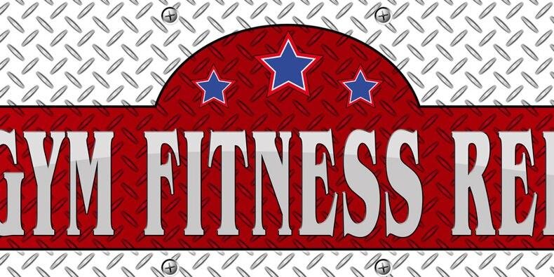Fitness Red banner