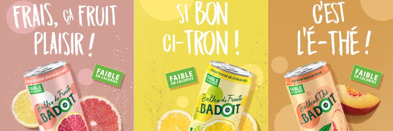 Badoit France banner