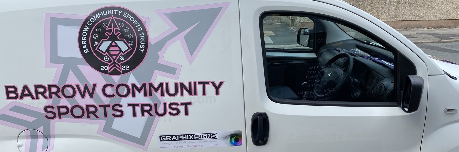Barrow Community Sports Trust banner