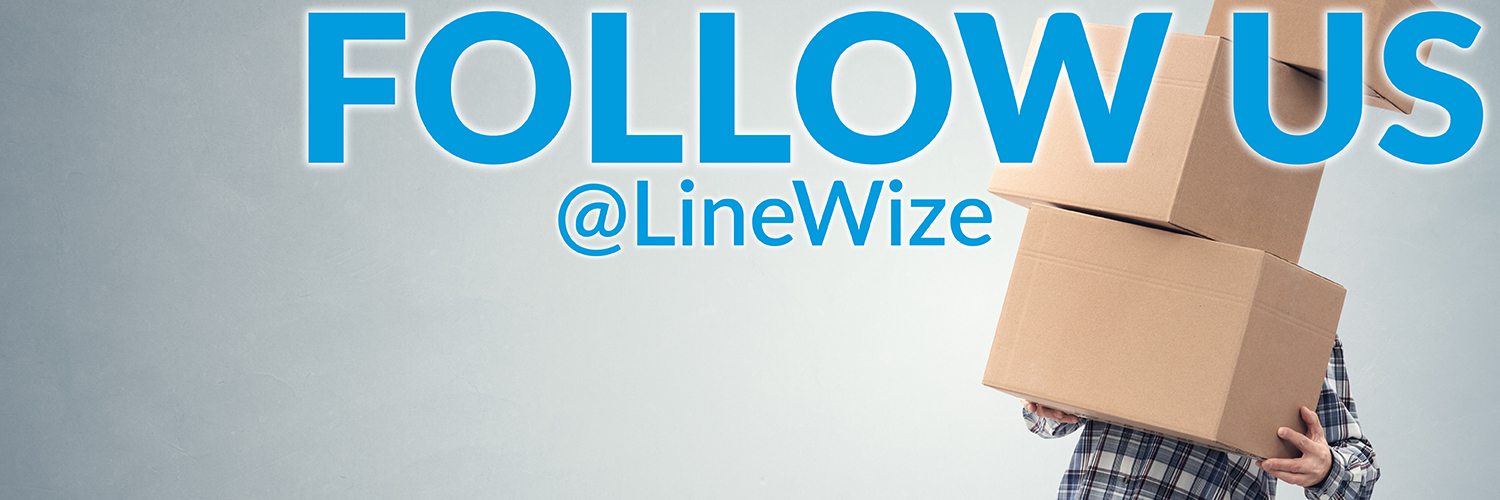 We've moved. Follow us @LineWize banner