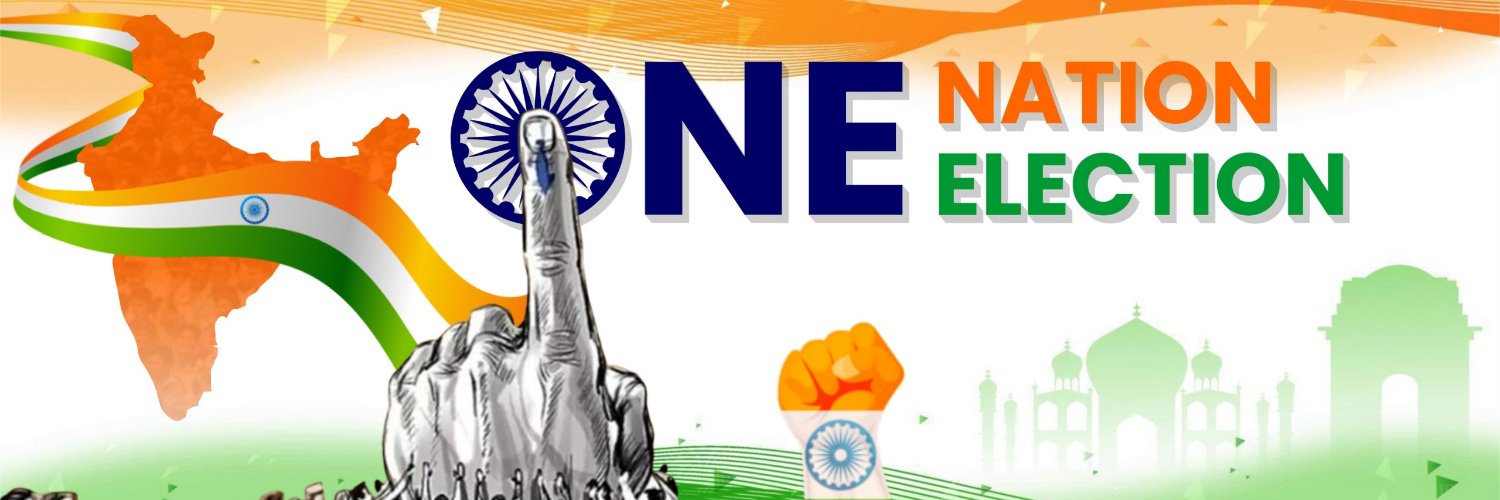 One Nation One Election banner