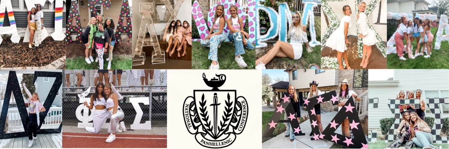 Central Michigan Panhellenic ✰ banner