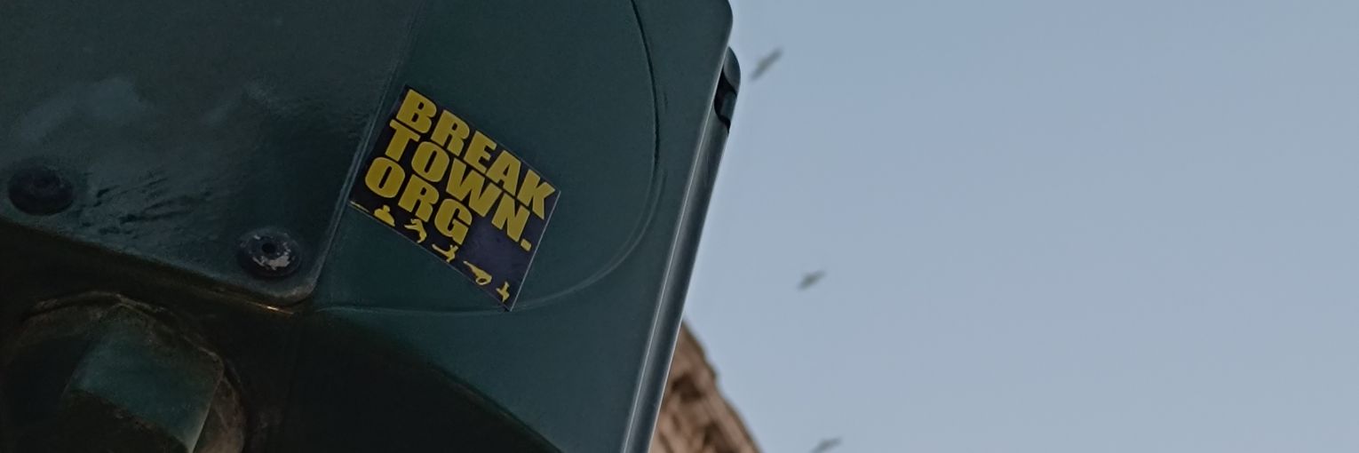 Breaktown banner