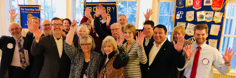 Uptown Rotary banner